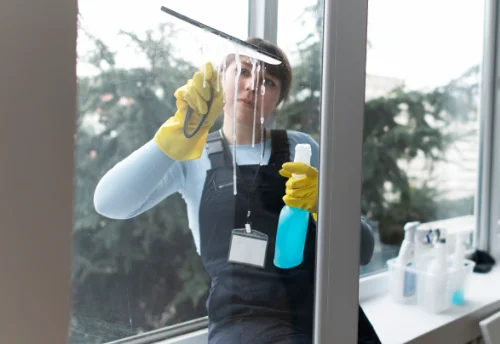 Nettoyage de vitres intérieures et extérieures à Vauclerc
